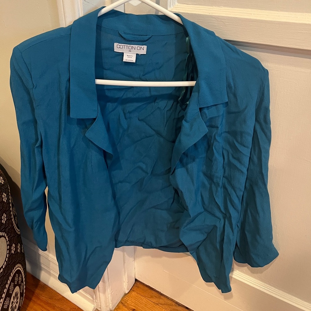 Cotton on blazer